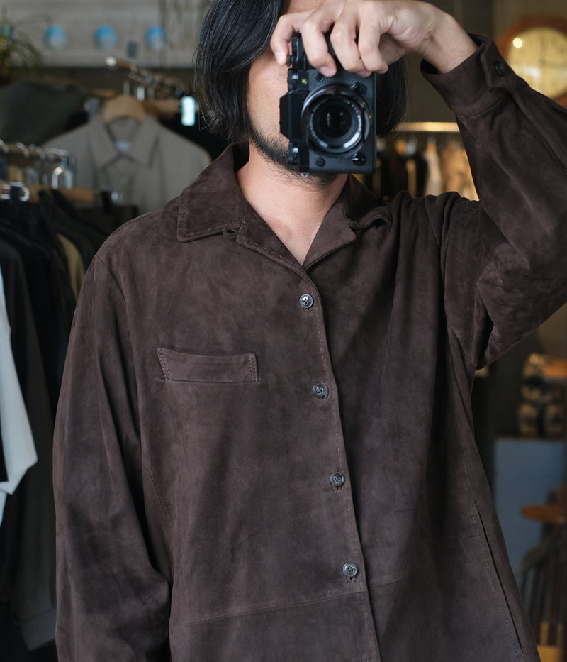 MAATEE＆SONS "SUEDE SHIRTS JACKET"