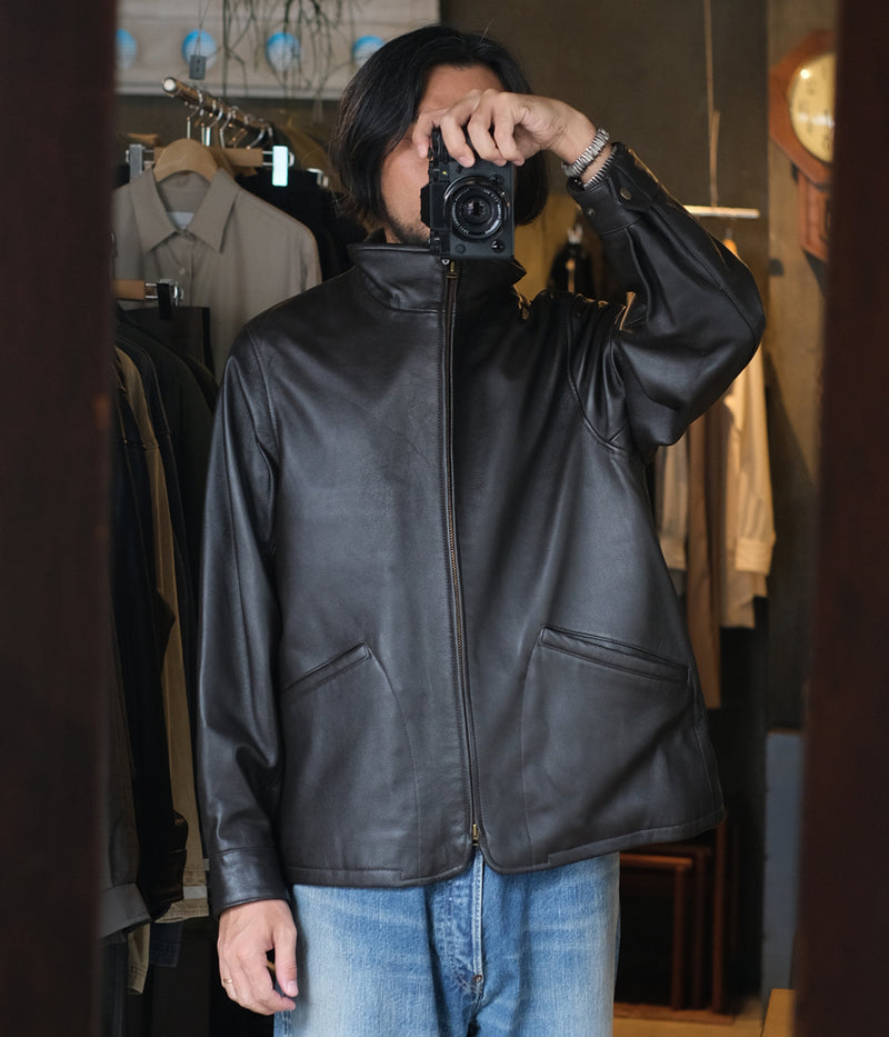 MAATEE＆SONS "SPANISH LAMB 裏カシミヤ SPORTS JACKET"