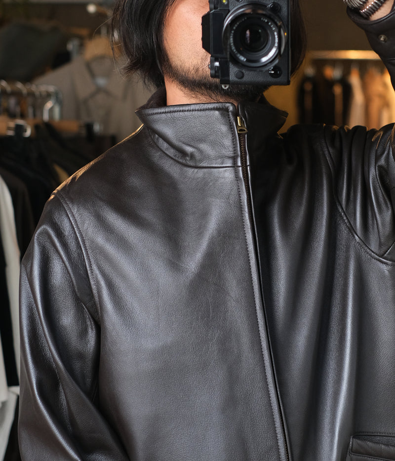 MAATEE＆SONS "SPANISH LAMB 裏カシミヤ SPORTS JACKET"