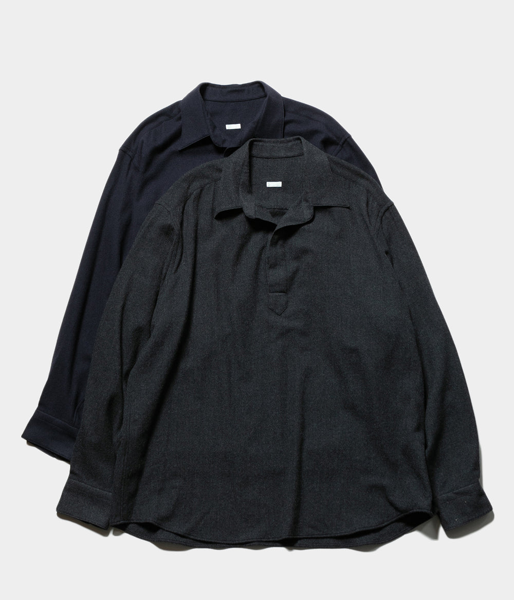 【新品】25aw A.PRESSE Wool Skipper Shirt 2 A.PRESSE 2025 Style2 