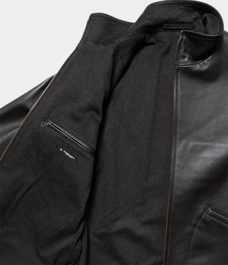 MAATEE＆SONS "SPANISH LAMB 裏カシミヤ SPORTS JACKET"