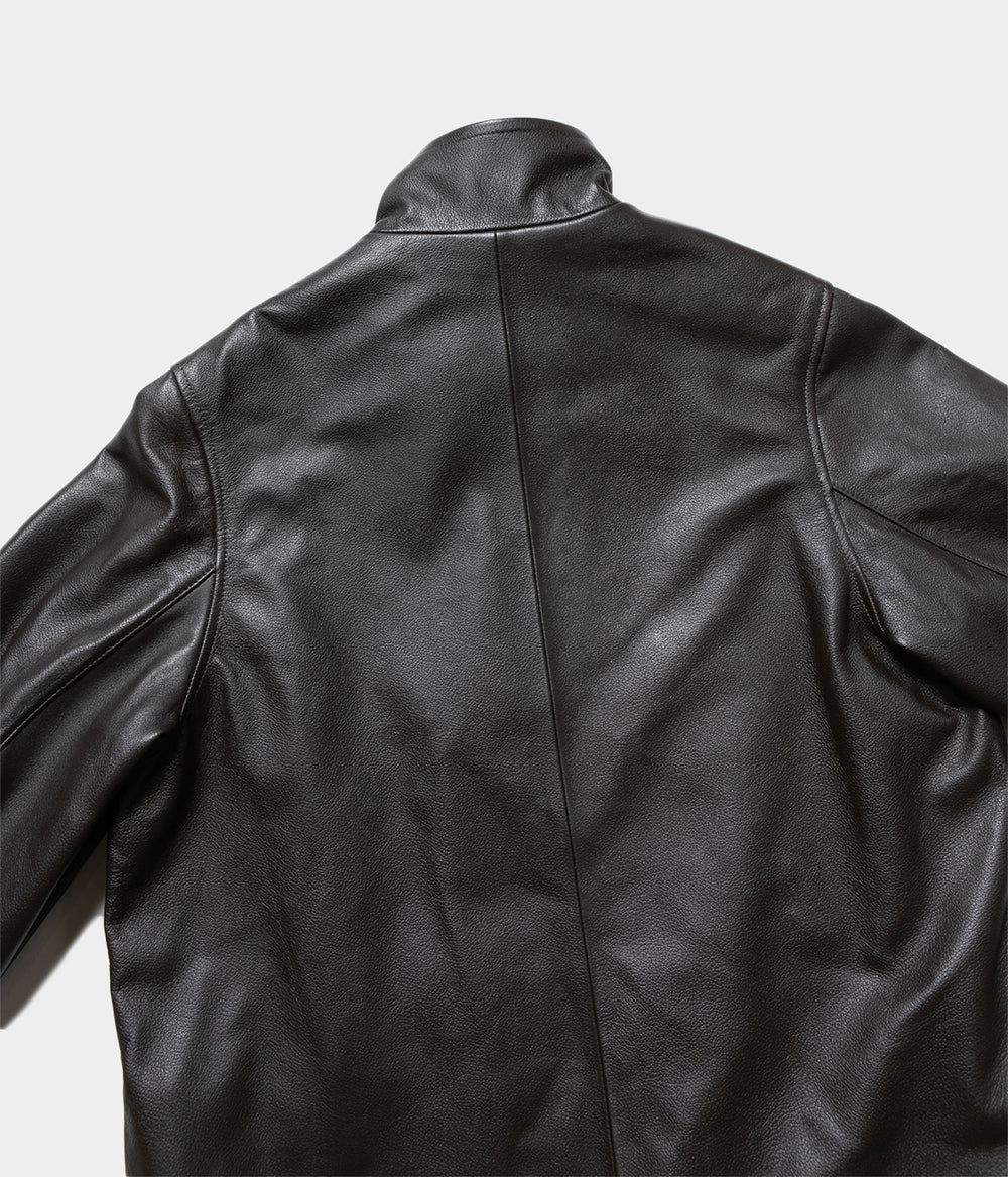 MAATEE&SONS / LAMB LEATHERCARCOAT 裏地カシミヤ MAATEE&SONS / LAMB LEATHER CAR COAT | TIBETAN MARKET