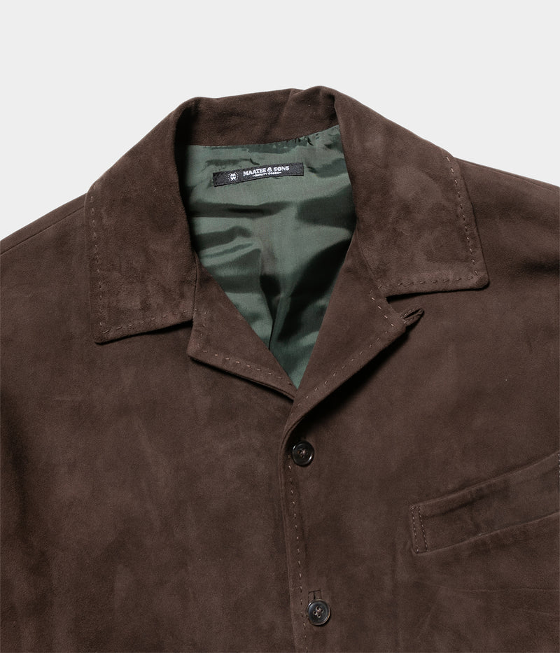 MAATEE＆SONS "SUEDE SHIRTS JACKET"