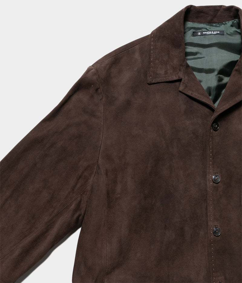 MAATEE＆SONS "SUEDE SHIRTS JACKET"