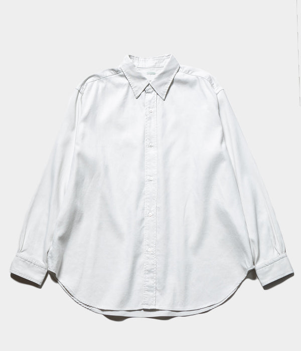 A.PRESSE 2025 Style2 "Double Weave Twill Regular Collar Shirt"