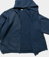 A.PRESSE 2025 Style2 "Vintage Zip Sweat Hoodie"