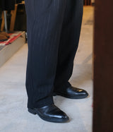 YOKO SAKAMOTO "DOUBLE PLEATED WIDE EASY PANTS"