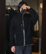 YOKE "Wool Fleece Zip Blouson"