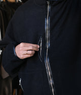YOKE "Wool Fleece Zip Blouson"