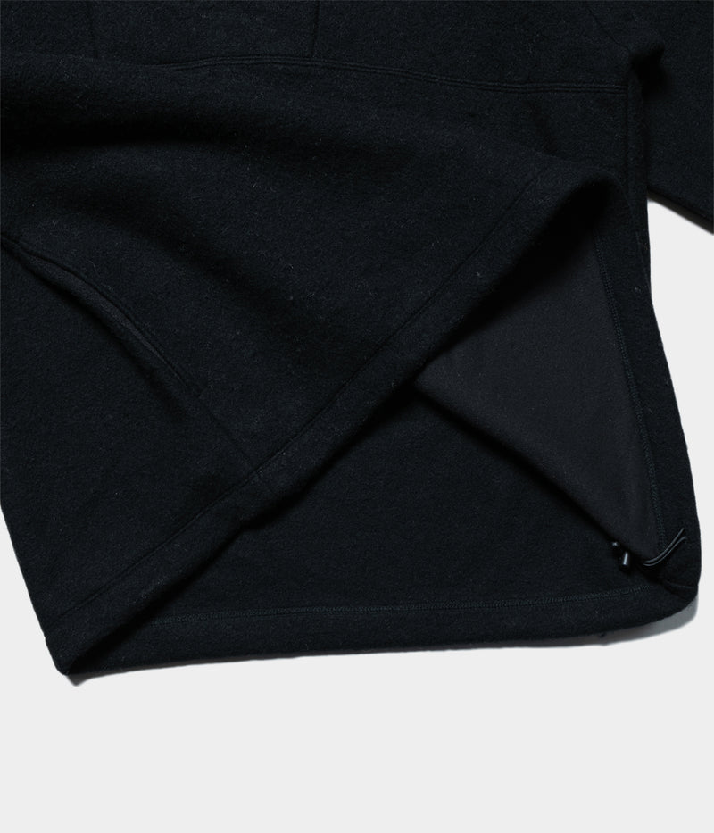 YOKE "WOOL FLEECE HALF ZIP PULLOVER"
