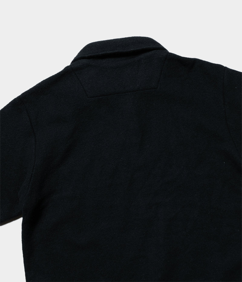 YOKE "WOOL FLEECE HALF ZIP PULLOVER"