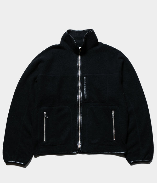 YOKE "Wool Fleece Zip Blouson"