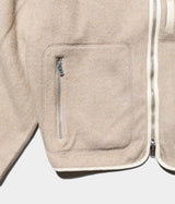 YOKE "Wool Fleece Zip Blouson"