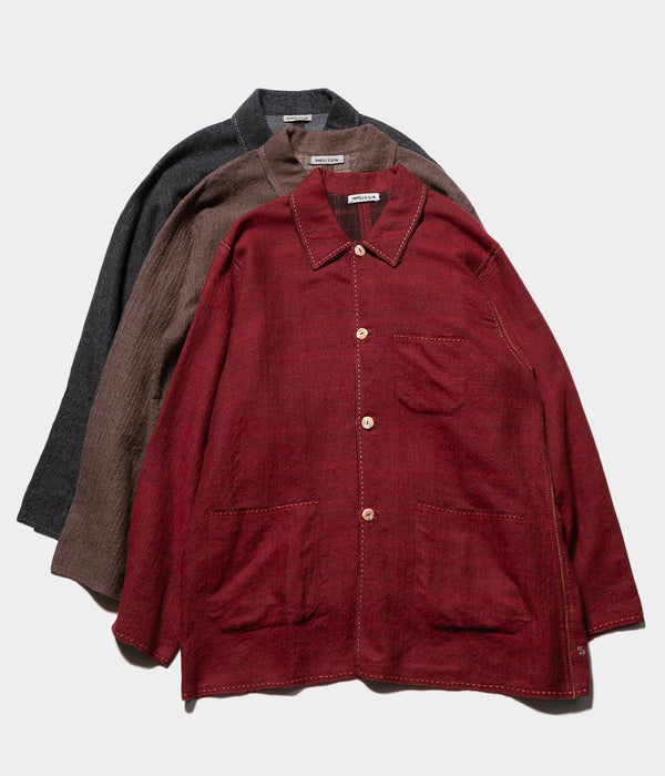 MAATEE＆SONS "GUPTA WOOL W FACE COVERALL"