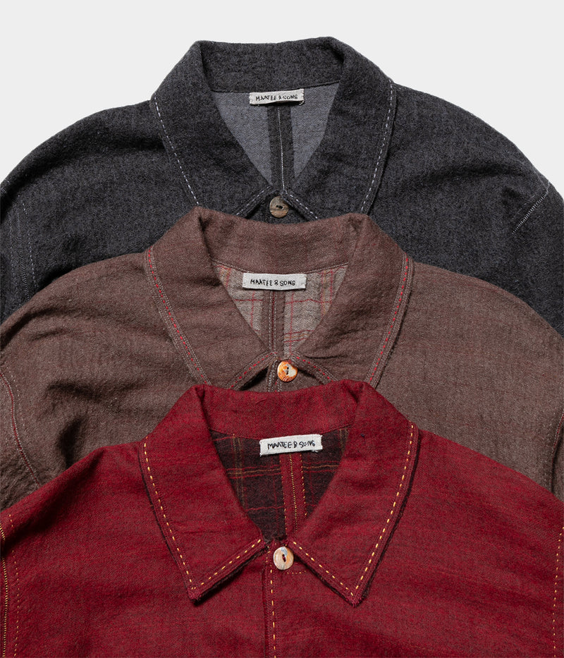 MAATEE＆SONS "GUPTA WOOL W FACE COVERALL"