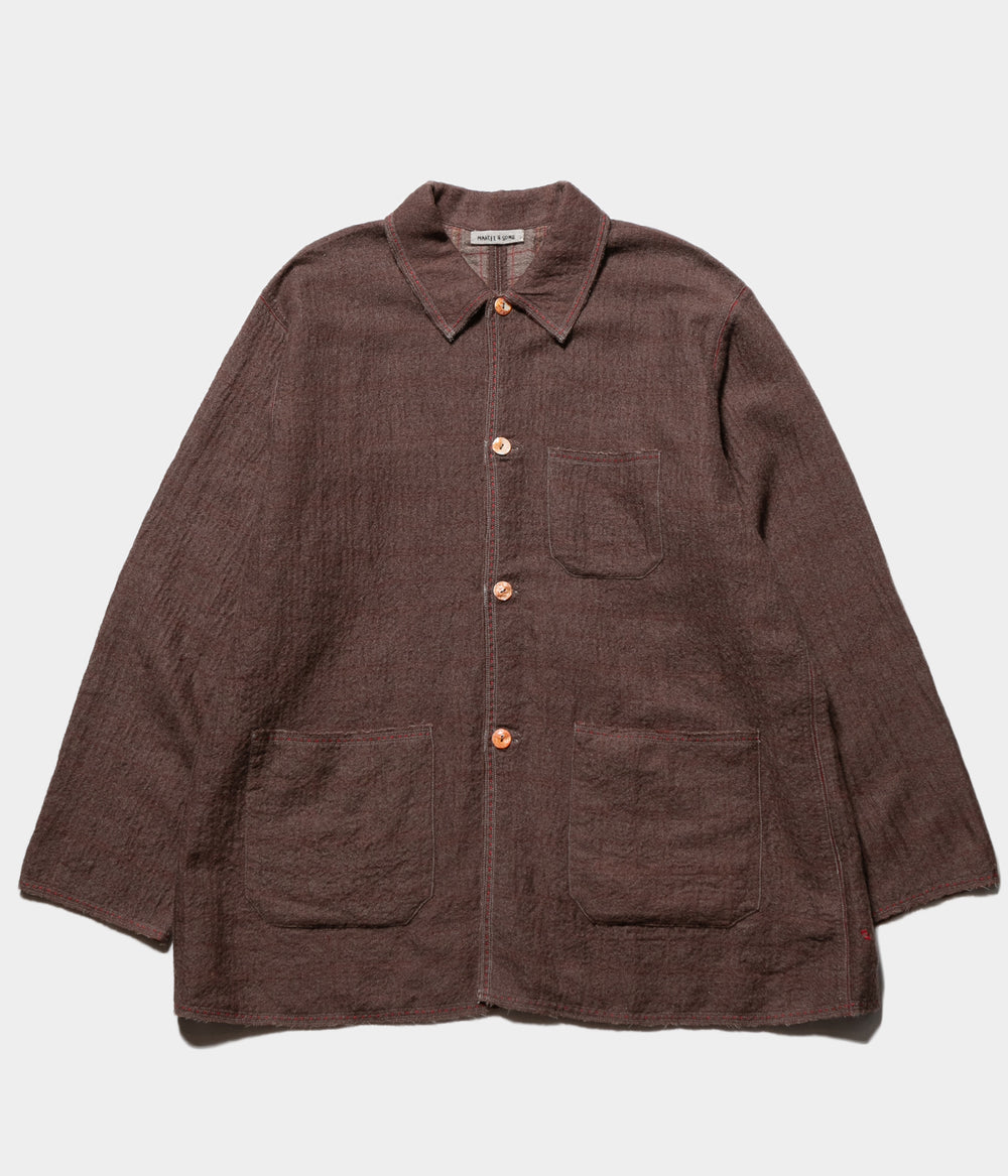 ジャケット・アウター MAATEE&SONS#GUPTA WOOL W FACE COVERALL MAATEE＆SONS 