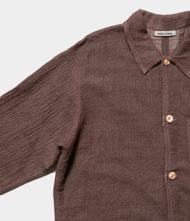 MAATEE＆SONS "GUPTA WOOL W FACE COVERALL"