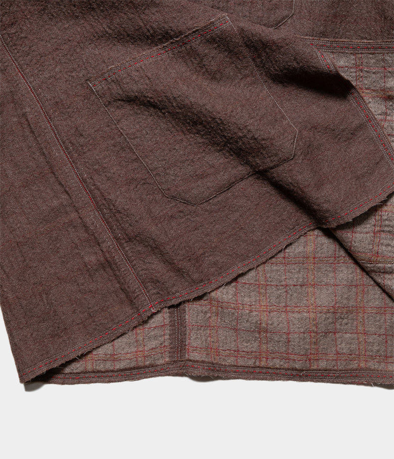 MAATEE＆SONS "GUPTA WOOL W FACE COVERALL"