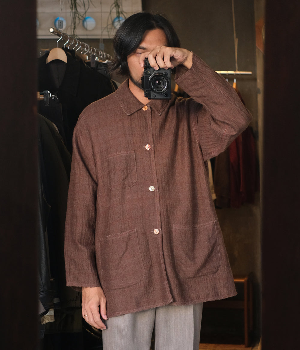 ジャケット・アウター MAATEE&SONS GUPTA WOOL W FACE COVERALL 1 MAATEE＆SONS 
