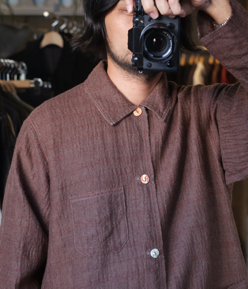 MAATEE＆SONS "GUPTA WOOL W FACE COVERALL"