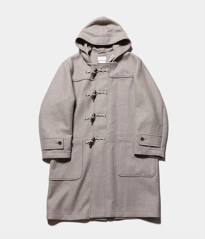 HERILL "Natural cashmere duffle coat"