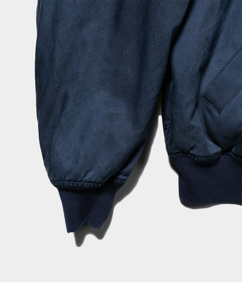 A.PRESSE 2025 Style2 "Vintage Silk Flight Jacket"