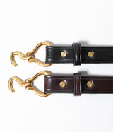 TORY LEATHER "Brass"1"Mini Hoof Pick Belt"