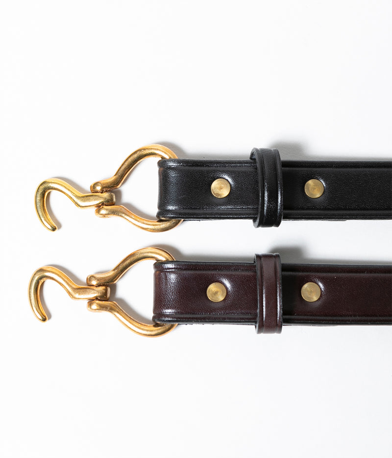 TORY LEATHER "Brass"1"Mini Hoof Pick Belt"