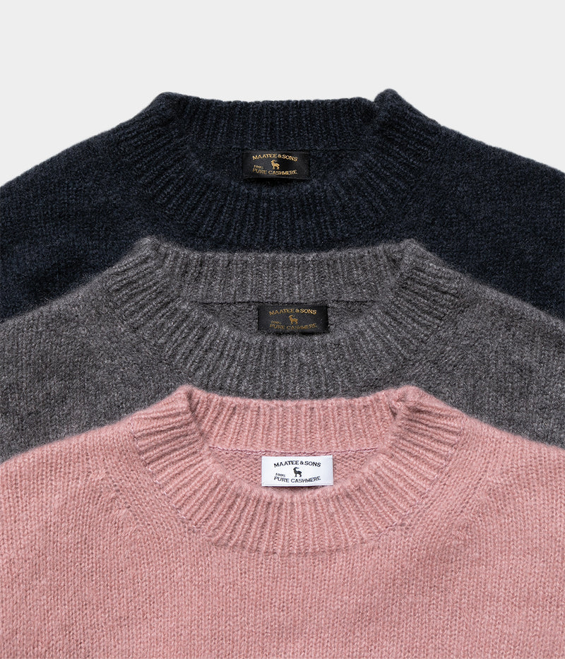 MAATEE＆SONS "CASHMERE P/O SWEATER"