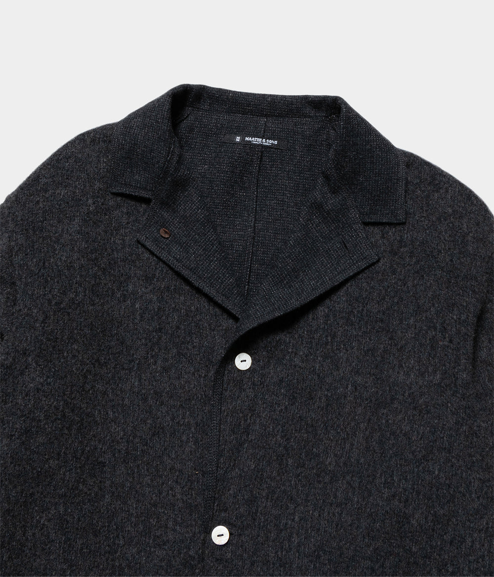 maatee&sons hospital cashmere jk ブラック MAATEE&SONS HOSPITAL JK | Belluria