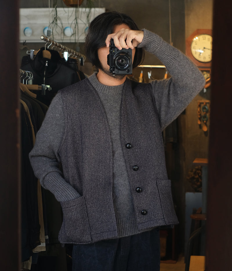 MAATEE＆SONS "CASHMERE P/O SWEATER"