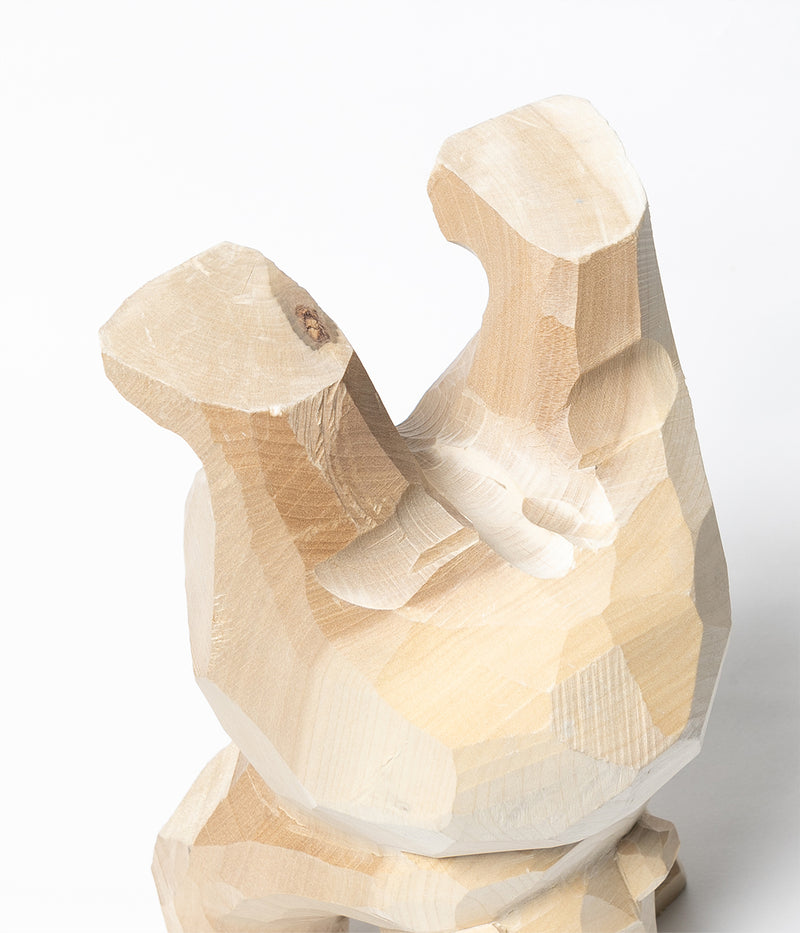 Kenji Sato "Shina Bear Standing on its Head"