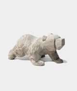 Kenji Sato "Crawling Bear Jindai Wood"