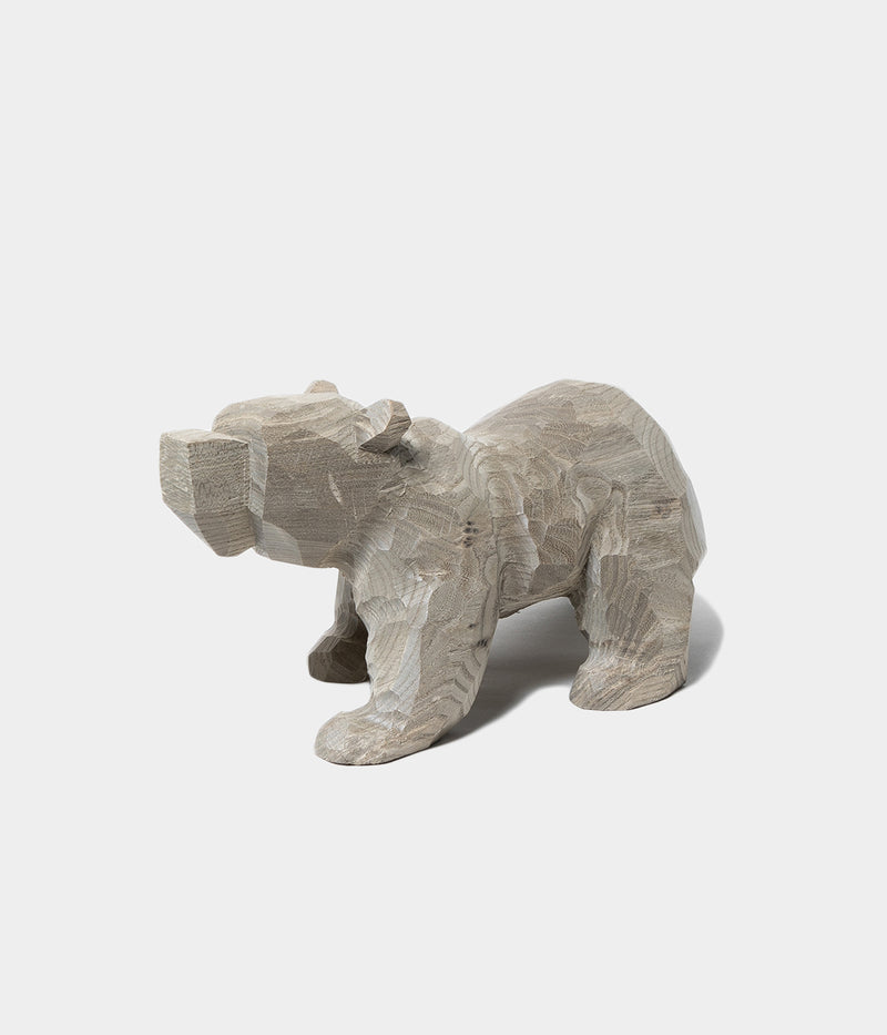 Kenji Sato "Crawling Bear Jindai Wood"