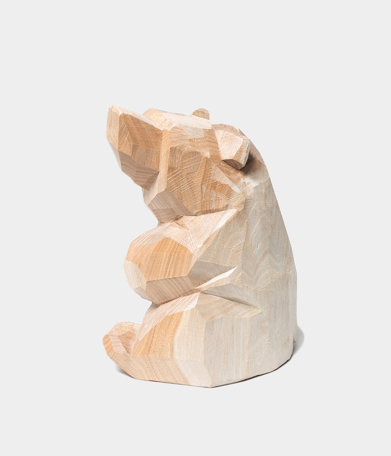 Kenji Sato "Sitting Bear Walnut"