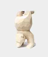 Kenji Sato "Shina Bear Standing on its Head"