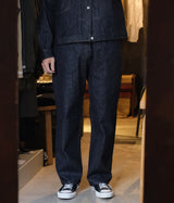 A.PRESSE 2026 Style1 "Washed Denim Wide Pants"