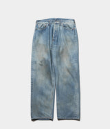 A.PRESSE 2026 Style1 "No.37 Washed Wide Denim Pants"