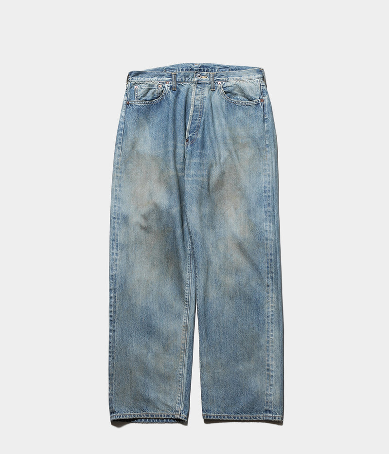 A.PRESSE 2026 Style1 "No.37 Washed Wide Denim Pants"