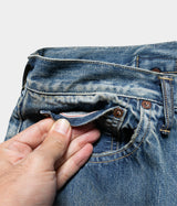 A.PRESSE 2026 Style1 "No.37 Washed Wide Denim Pants"