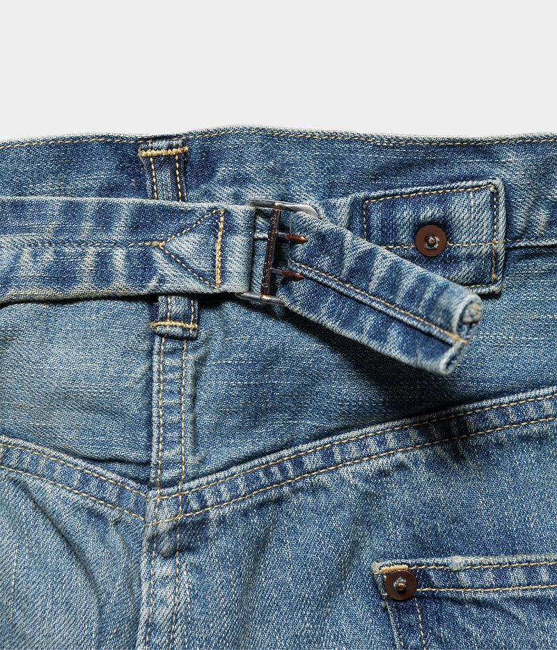 A.PRESSE 2026 Style1 "No.37 Washed Wide Denim Pants"