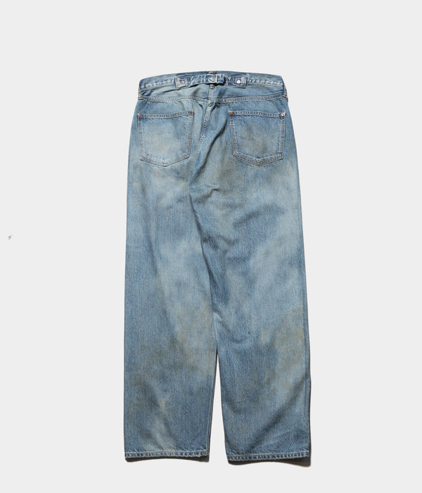 A.PRESSE 2026 Style1 "No.37 Washed Wide Denim Pants"