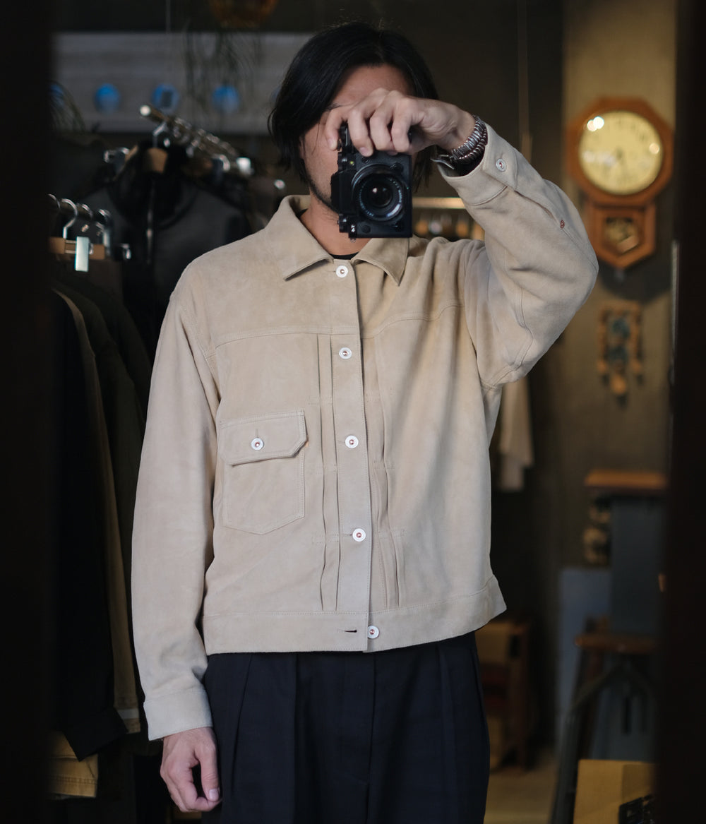 【新品】Lambsuede XXJacket【HERILL】【サイズ２】 HERILL 26SS 