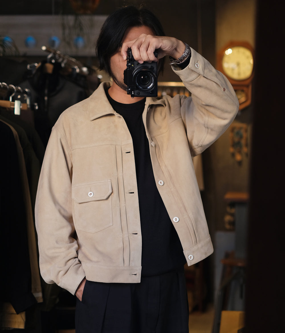 【新品】Lambsuede XXJacket【HERILL】【サイズ２】 HERILL 26SS 