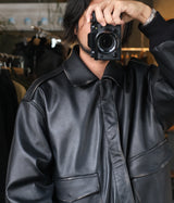 SSSTEIN 26SS "COW LEATHER VINTAGE FLIGHT JACKET"