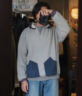 A.PRESSE 2026 Style1 "Vintage Attached Hood Sweat Parka"