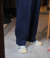 A.PRESSE 2026 Style1 "Cotton Silk Twill Wide Trousers"