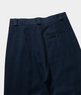 A.PRESSE 2026 Style1 "Cotton Silk Twill Wide Trousers"