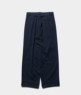 A.PRESSE 2026 Style1 "Cotton Silk Twill Wide Trousers"
