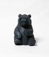 Kenji Sato "Sitting Bear Shina (Ryukyu Indigo Dye)"